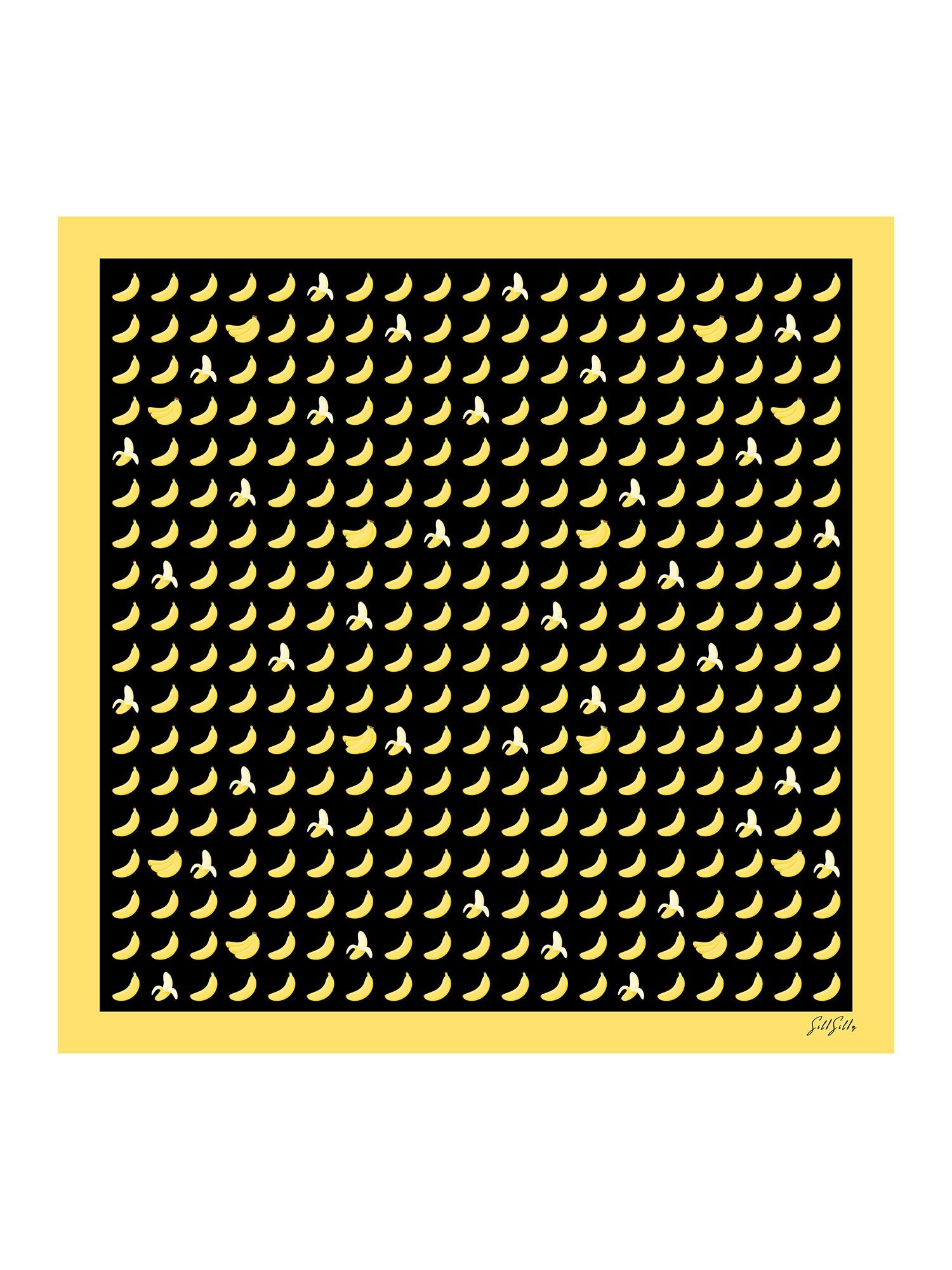 [Musta Banaani] SilkSilky-FI Scarf 001