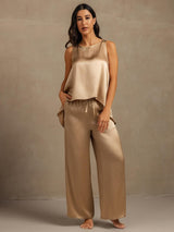 [Samppanja] SilkSilky-FI Sleeveless Scoop Neck Camisole Top 005