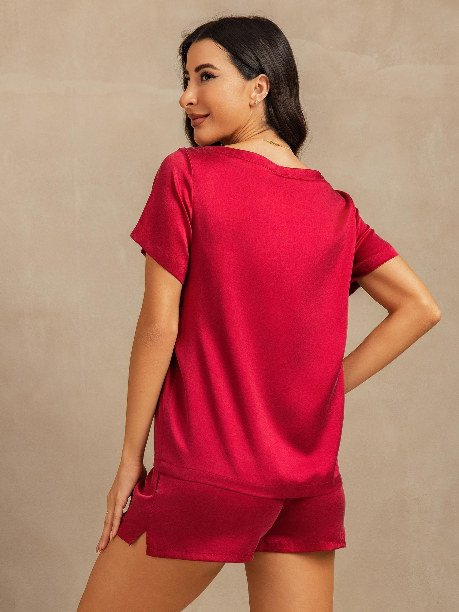 [Viini] SilkSilky-FI 19Momme Womens Pajamas 002,