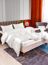 [Valkoinen] SilkSilky-FI 22Momme Bedding Set 004,