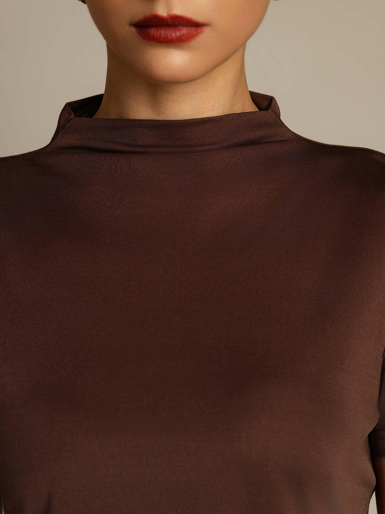 [Kahvi] SilkSilky-FI Womens T-Shirt 004