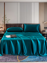 [Sinivihreä] SilkSilky-FI 22Momme Bedding Set 001,