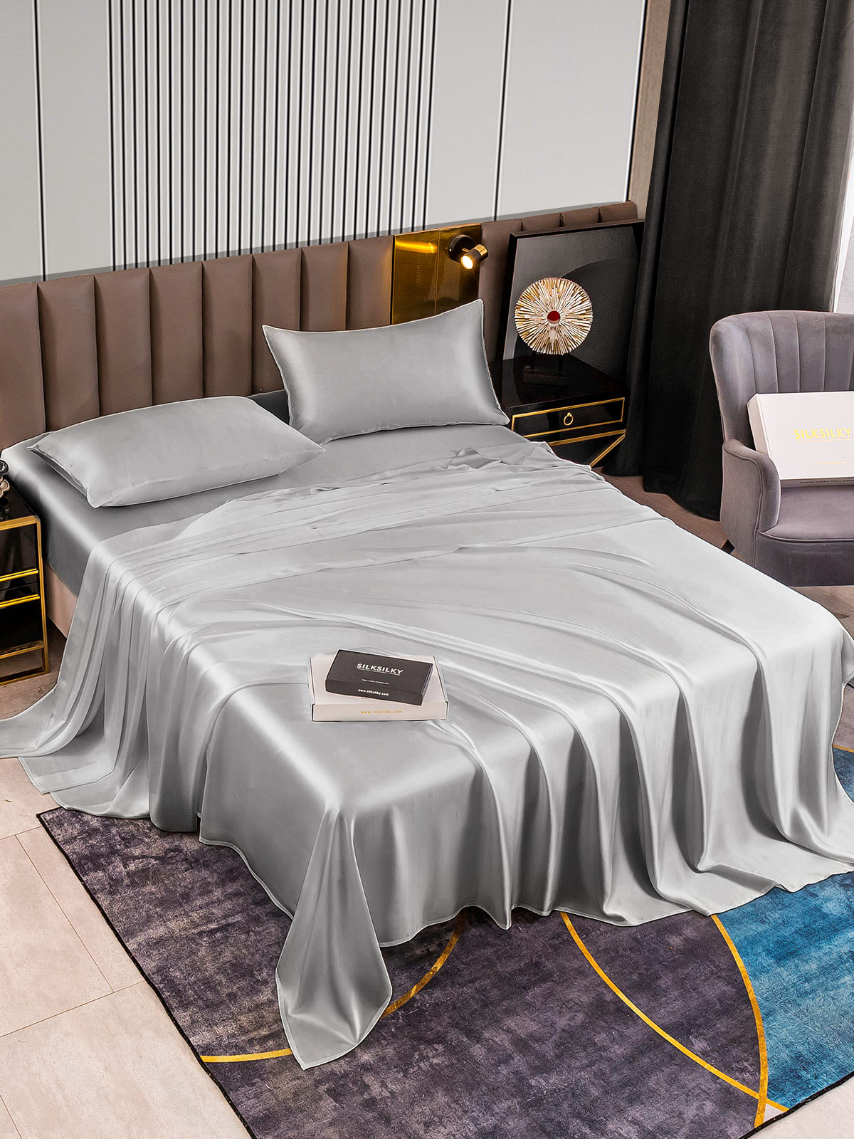 [Hopea] SilkSilky-FI 22Momme Bedding Set 002