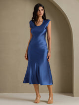 [Aito Petrooli] SilkSilky-FI Cap Sleeve Mekko 006