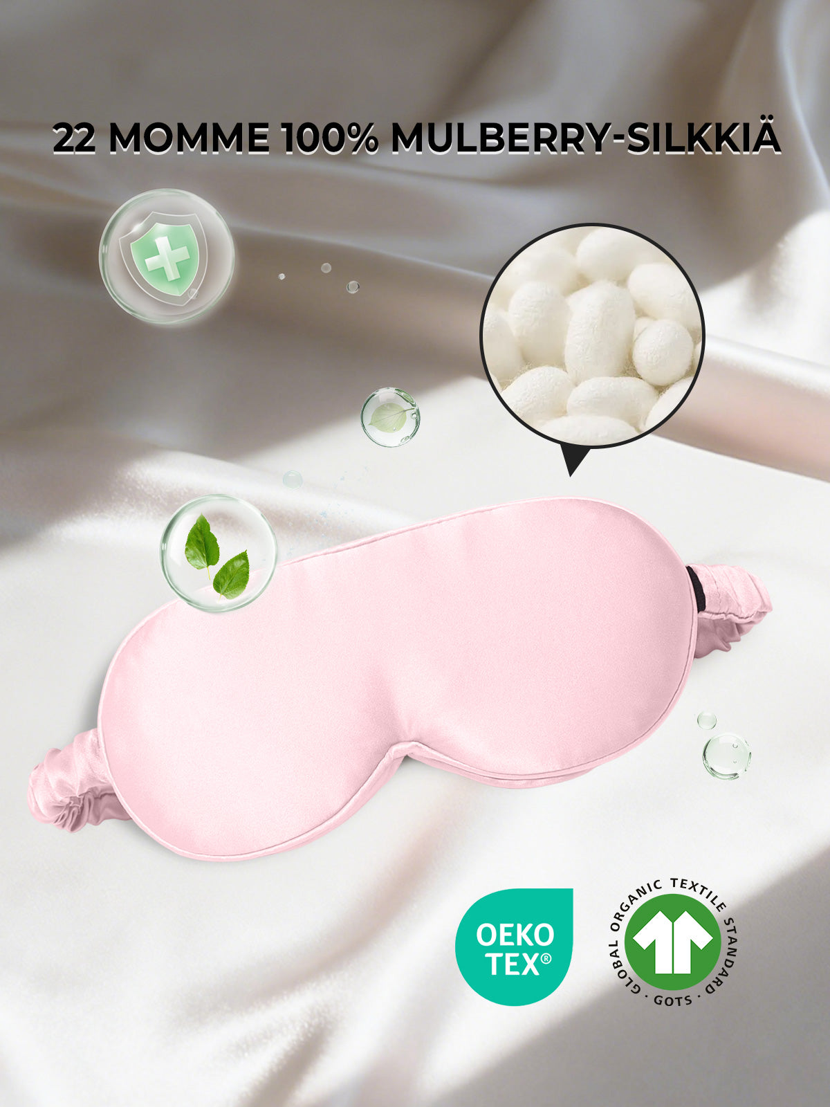 [Pinkki] SilkSilky-FI Eye Mask 002