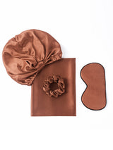 [Kahvi] SilkSilky-FI 19Momme Pure Silk Pillowcase Set 003