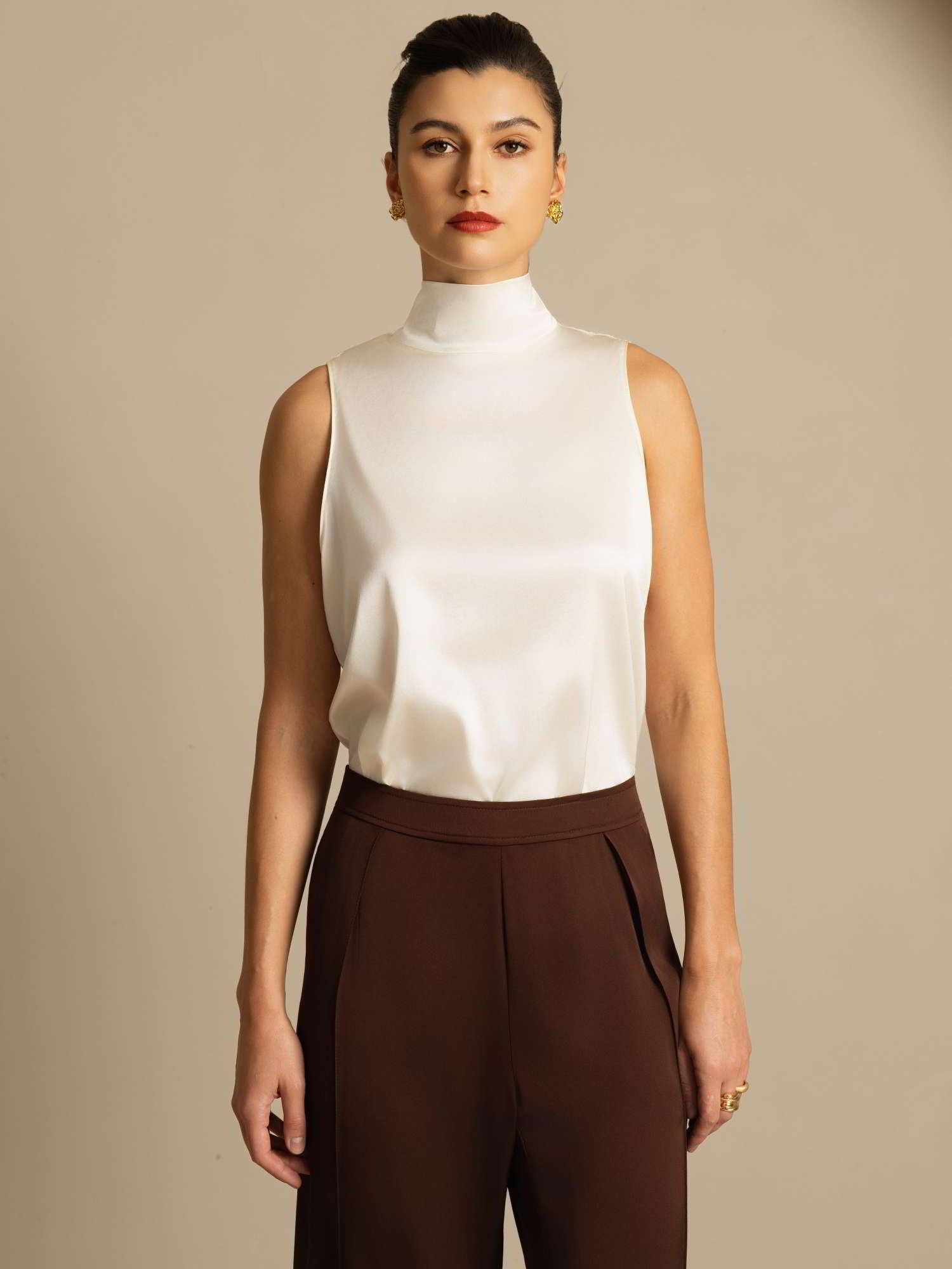 [Norsunluu] SilkSilky-FI 19Momme Blouse 001