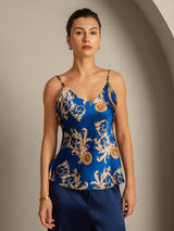 [Navy Lohikäärme] SilkSilky-FI Camisoles 003,