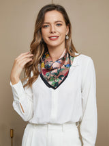 [P044] SilkSilky-FI Pure Silk Scarf 004