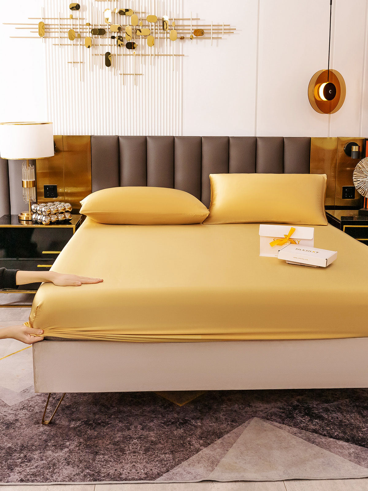 [Samppanja] SilkSilky-FI 19Momme Bedding Set 005