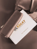 SilkSilky-FI 19Momme Pillowcase Ruskea 007