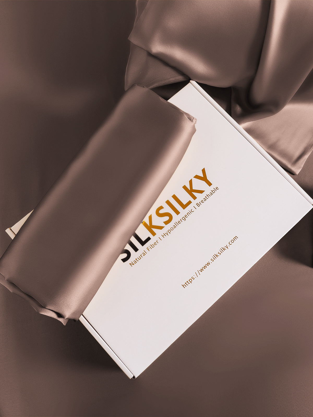 [Ruskea] SilkSilky-FI 19Momme Pillowcase 007
