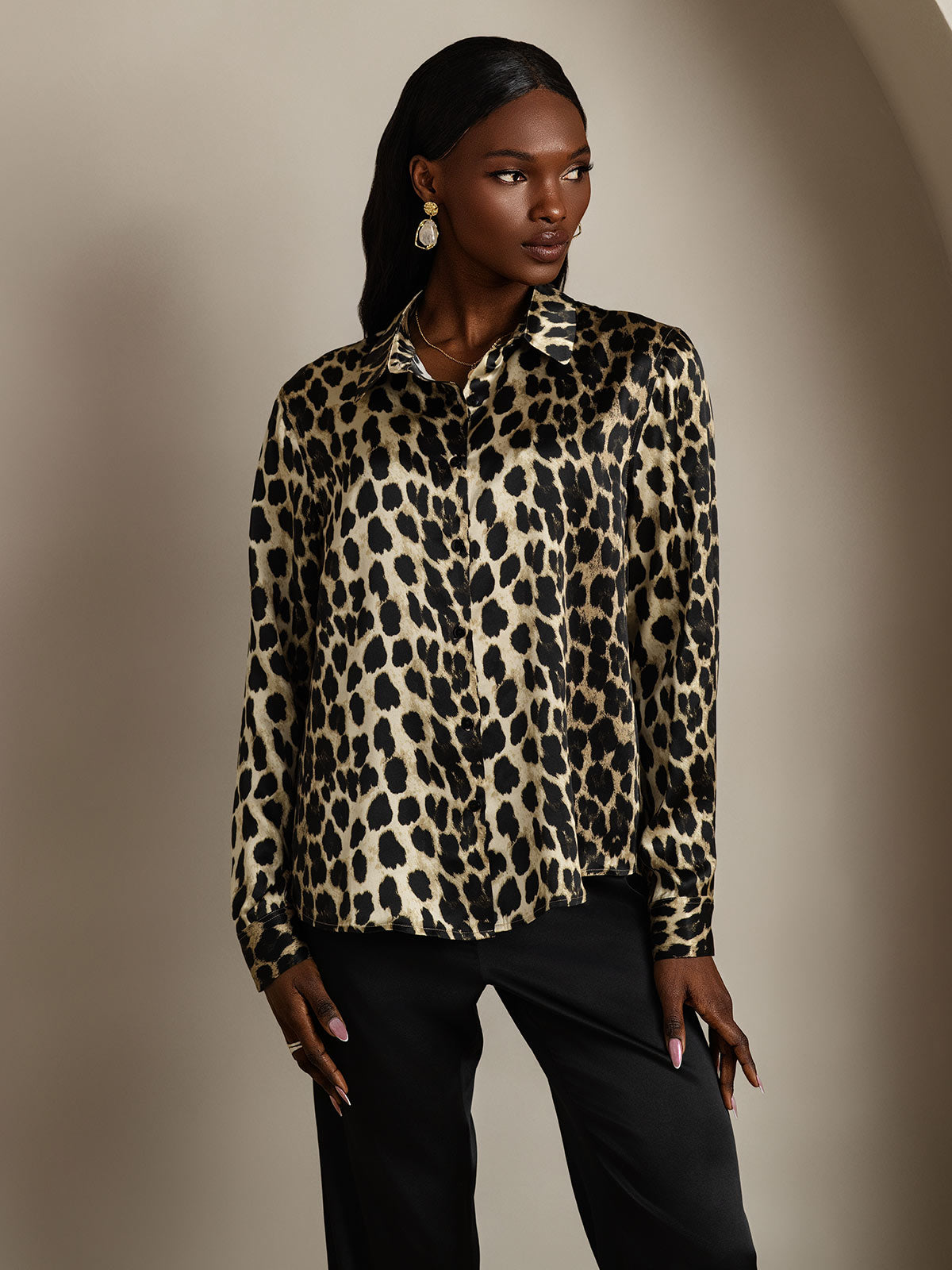 SilkSilky-FI Womens Shirt Leopardi 003