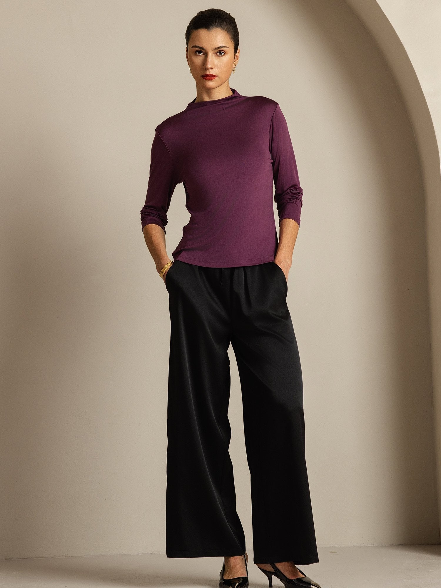 [Violetti] SilkSilky-FI Womens T-Shirt 005