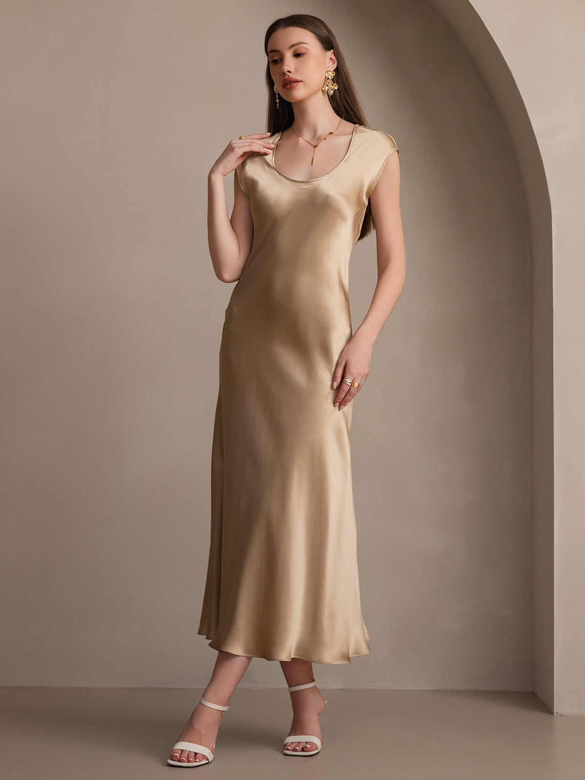[Samppanja] SilkSilky-FI 19Momme Dress 006