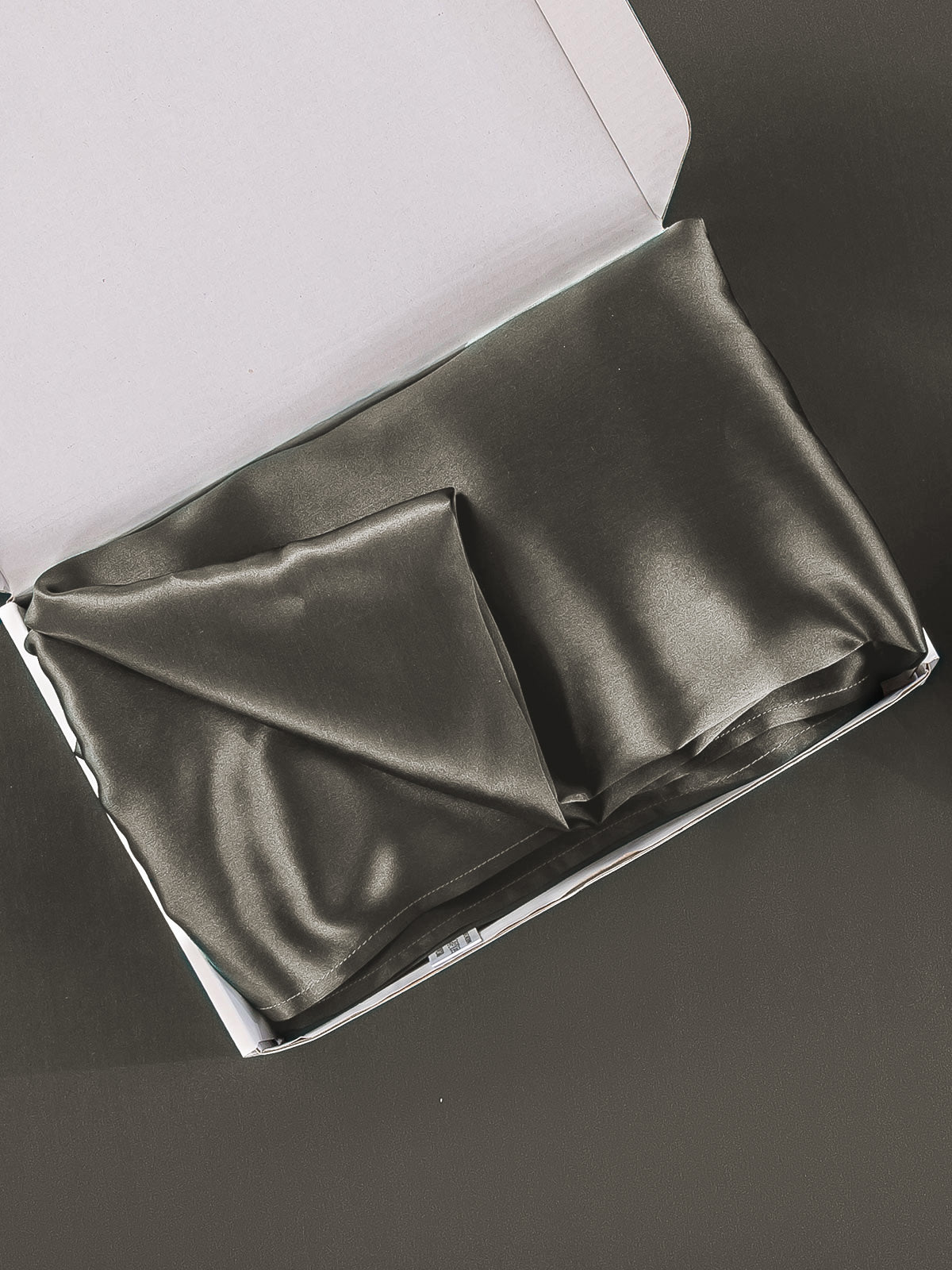 [Tumman Harmaa] SilkSilky-FI 22Momme Pillowcase 005