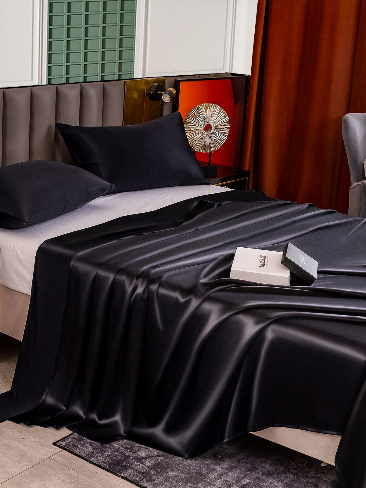 [Musta] SilkSilky-FI 25Momme Bedding Set 004
