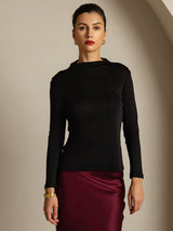 [Musta] SilkSilky-FI Womens T-Shirt 001