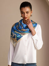[Sininen Kala] SilkSilky-FI Scarf 004