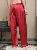 [Punainen] SilkSilky-FI Mens Sleep Bottoms 002,