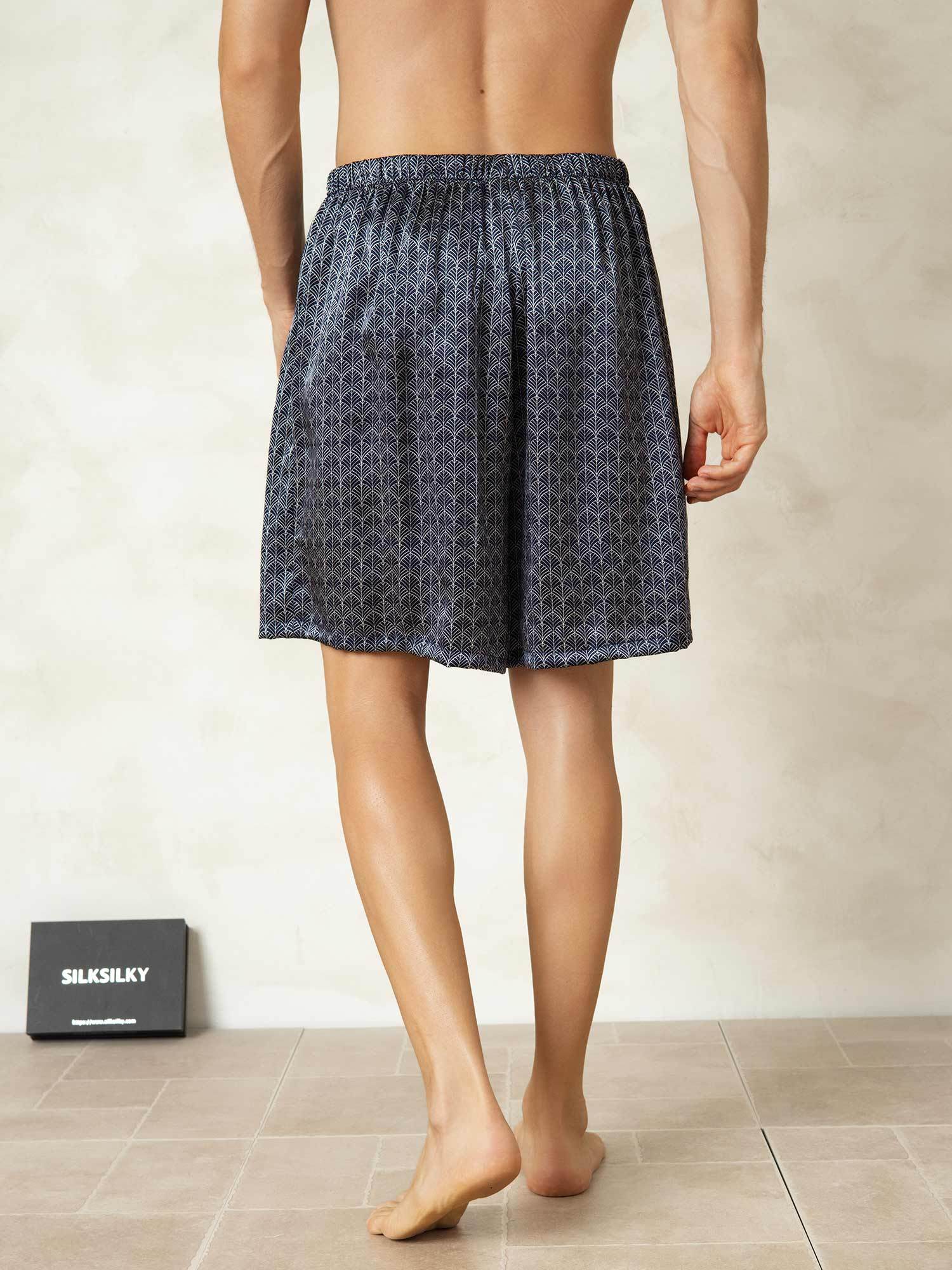 [Laivasto Ginkgo] SilkSilky-FI Mens Sleep Bottoms 002,