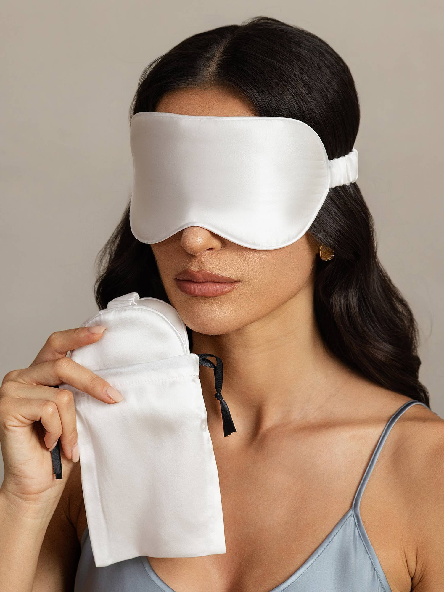 [Valkoinen] SilkSilky-FI Eye Mask 008