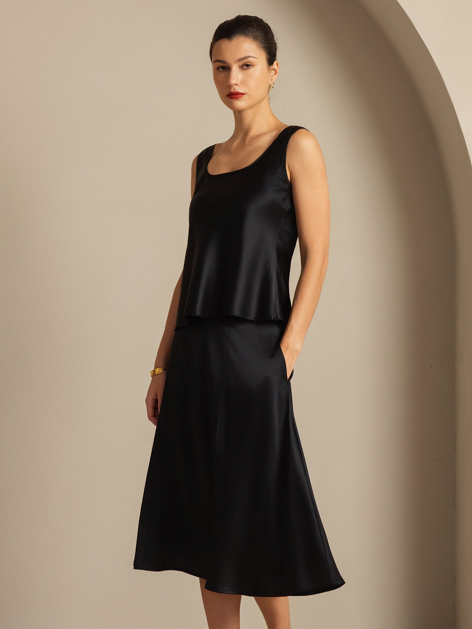 [Musta] SilkSilky-FI 19Momme Camisoles 004,