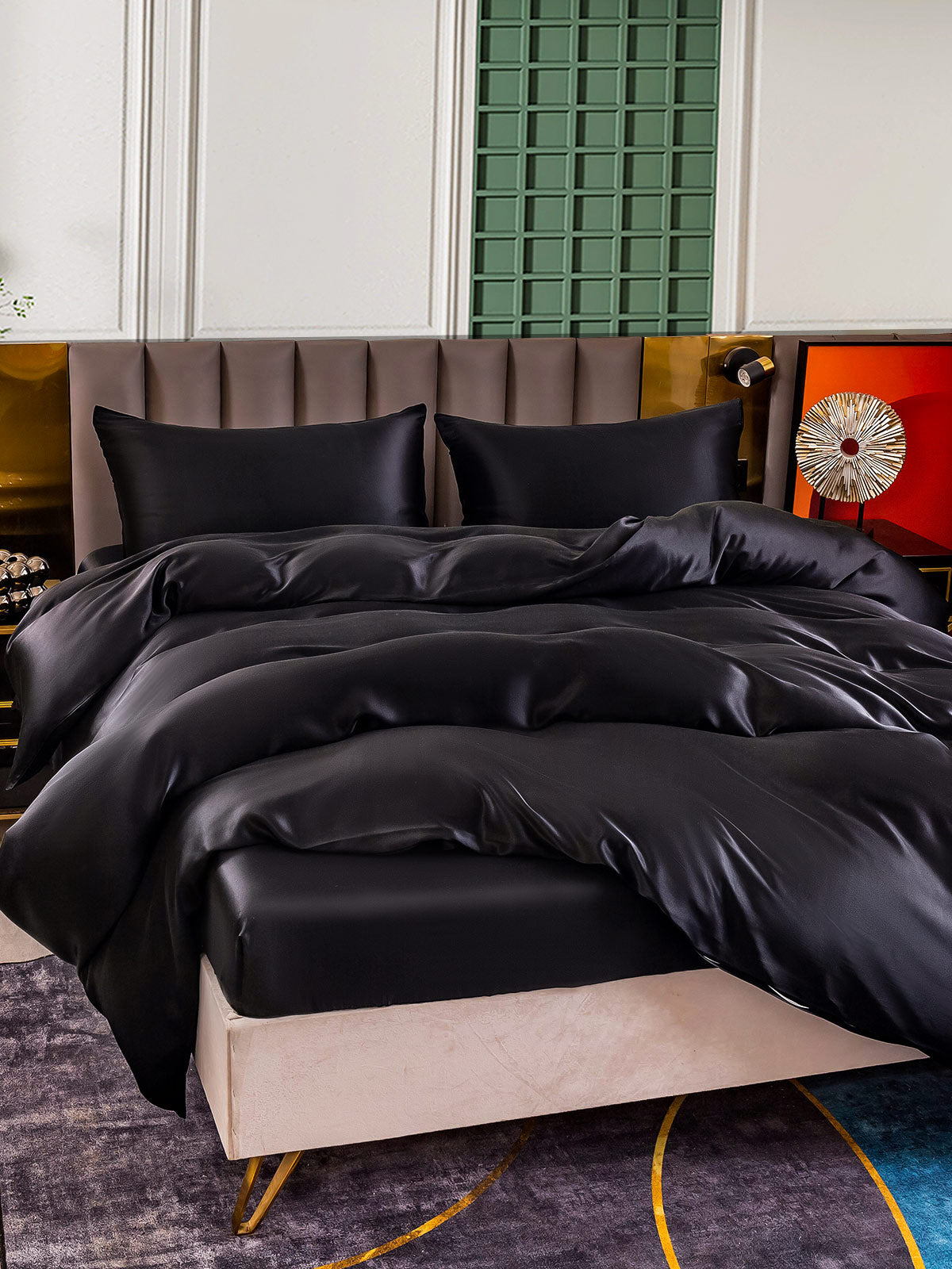 [Musta] SilkSilky-FI 25Momme Bedding Set 005