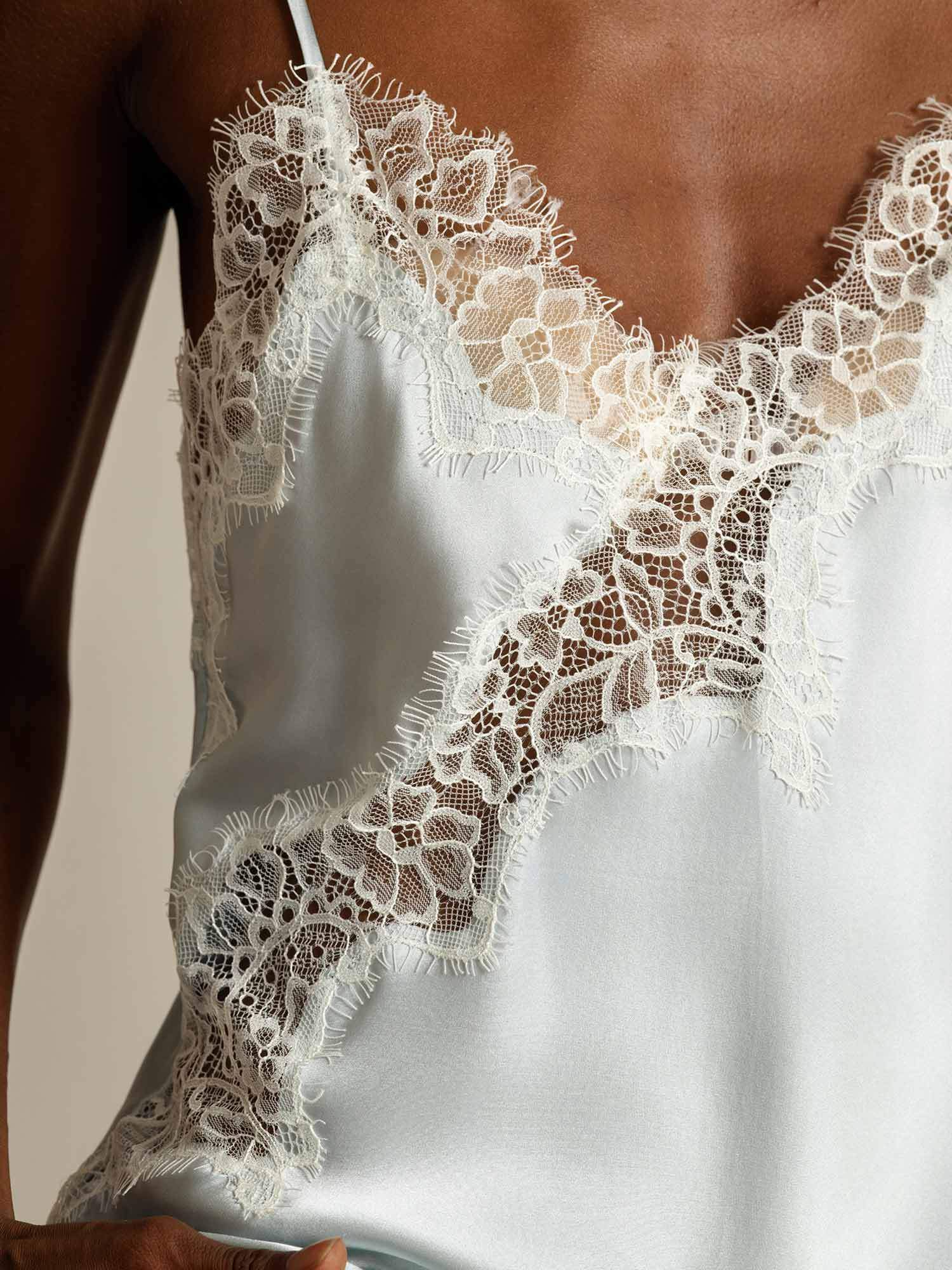 [Vaaleansininen] SilkSilky-FI Camisoles 004