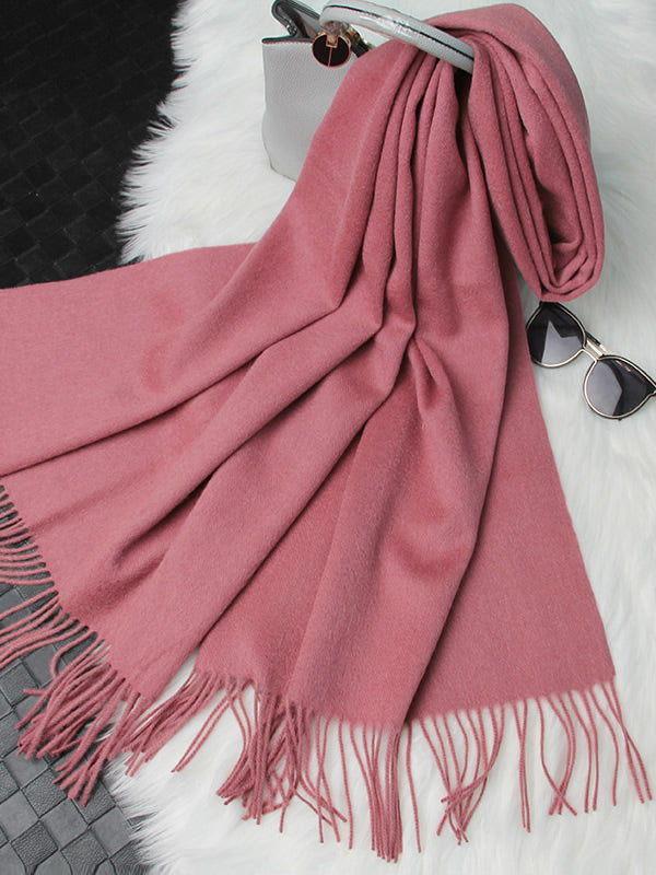 [Vaalean Mauve] SilkSilky-FI Scarf 005