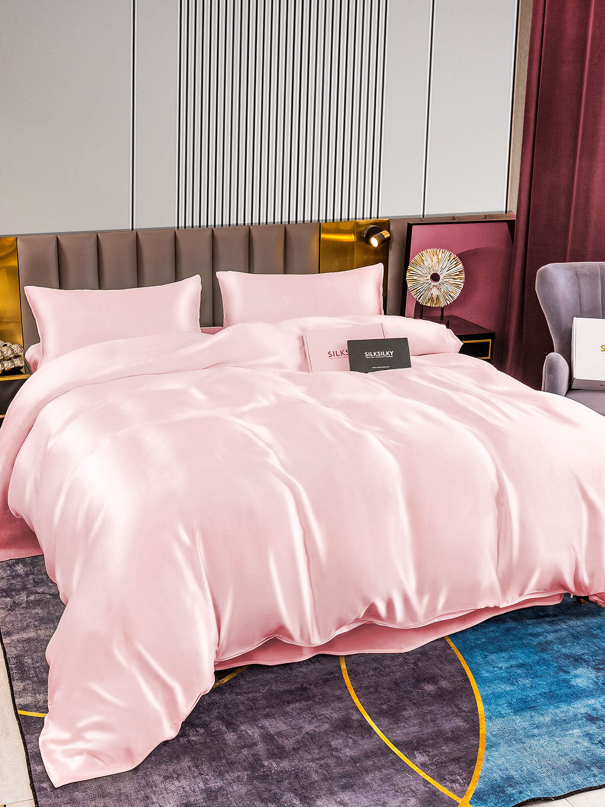 [Pinkki] SilkSilky-FI 22Momme Bedding Set 003