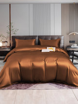 [Kahvi] SilkSilky-FI 22Momme Bedding Set 001,