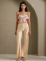 [Toscana] SilkSilky-FI Spaghetti Strap V Neck Camisole Top 007