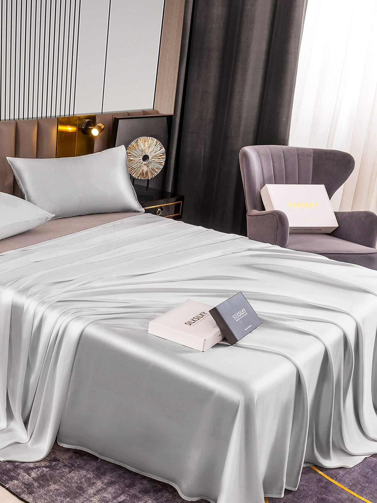 [Hopea] SilkSilky-FI 22Momme Bedding Set 004