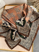 [P074] SilkSilky-FI Pure Silk Scarf 002