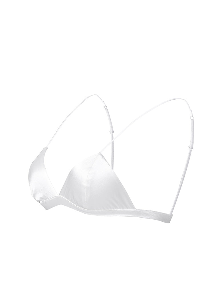 [Valkoinen] SilkSilky-FI Bra 005