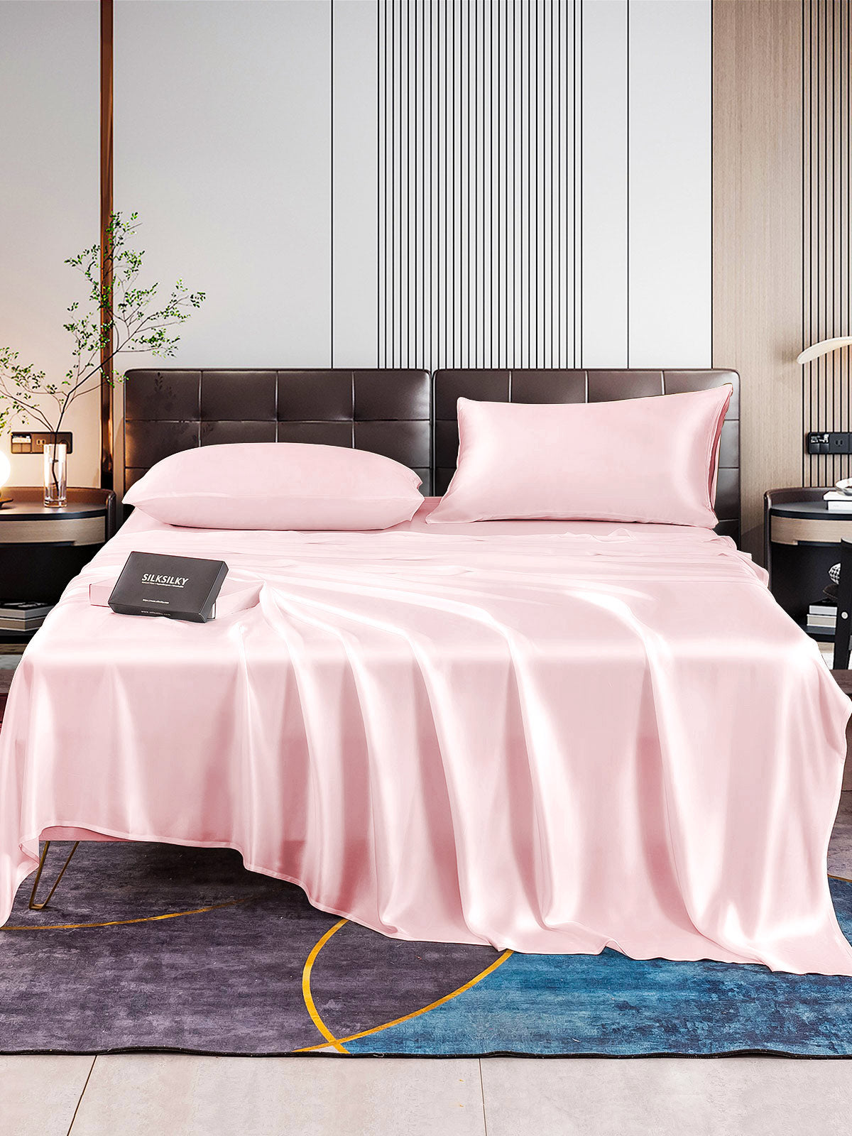 [Pinkki] SilkSilky-FI 22Momme Bedding Set 001