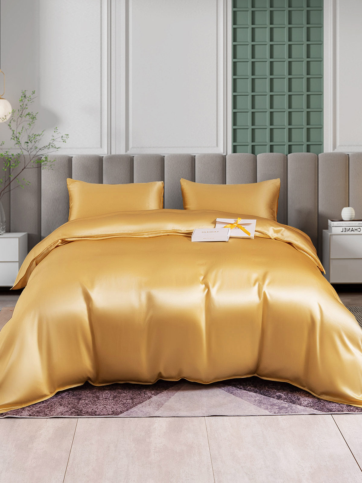 [Samppanja] SilkSilky-FI 25Momme Bedding Set 001