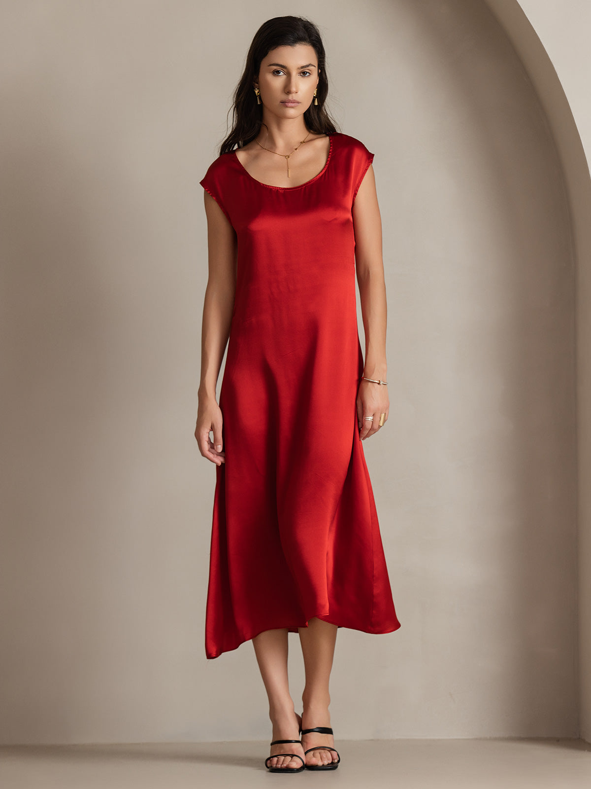 [Viini] SilkSilky-FI 19Momme Dress 003