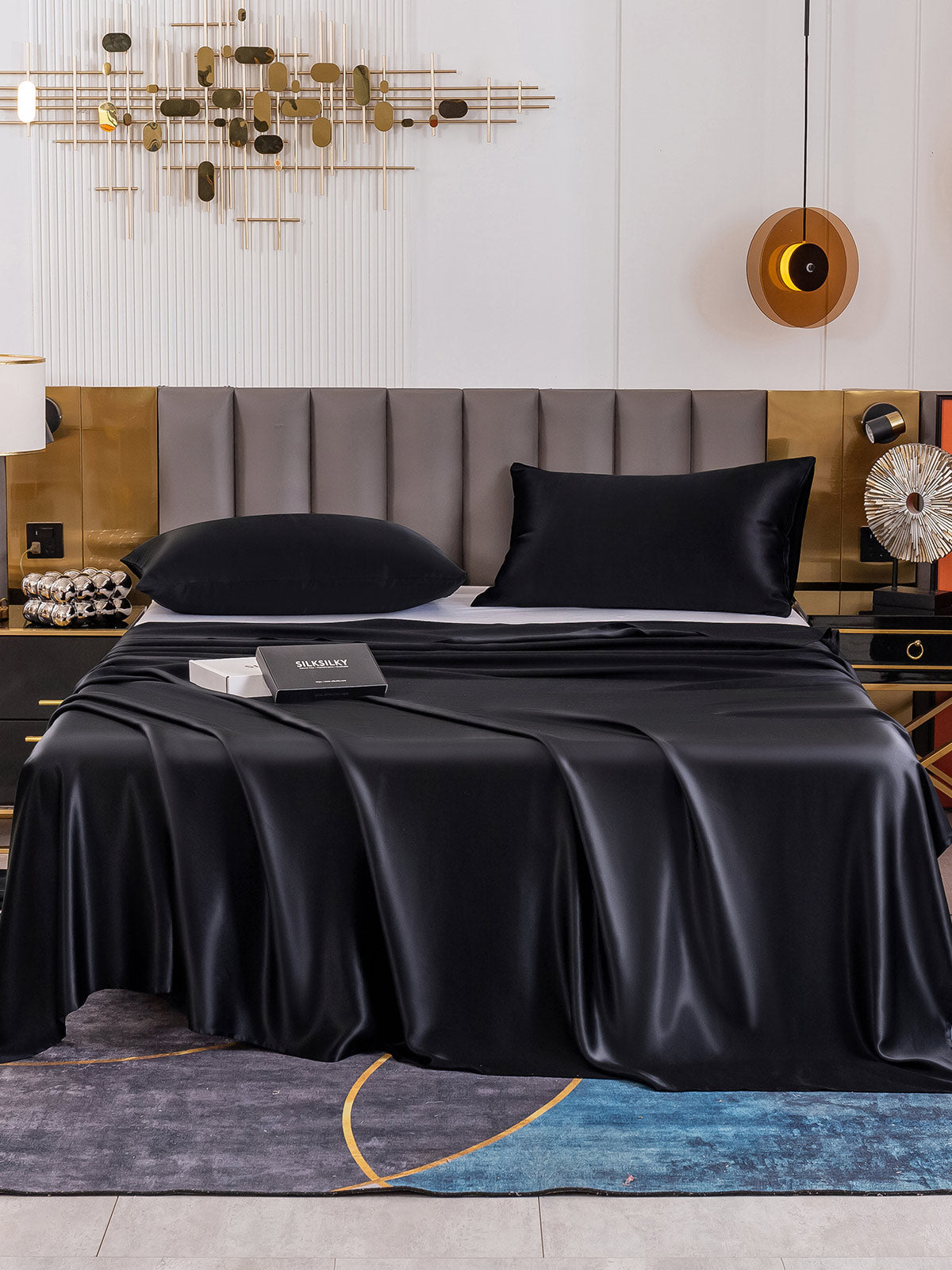 [Musta] SilkSilky-FI 19Momme Bedding Set 002