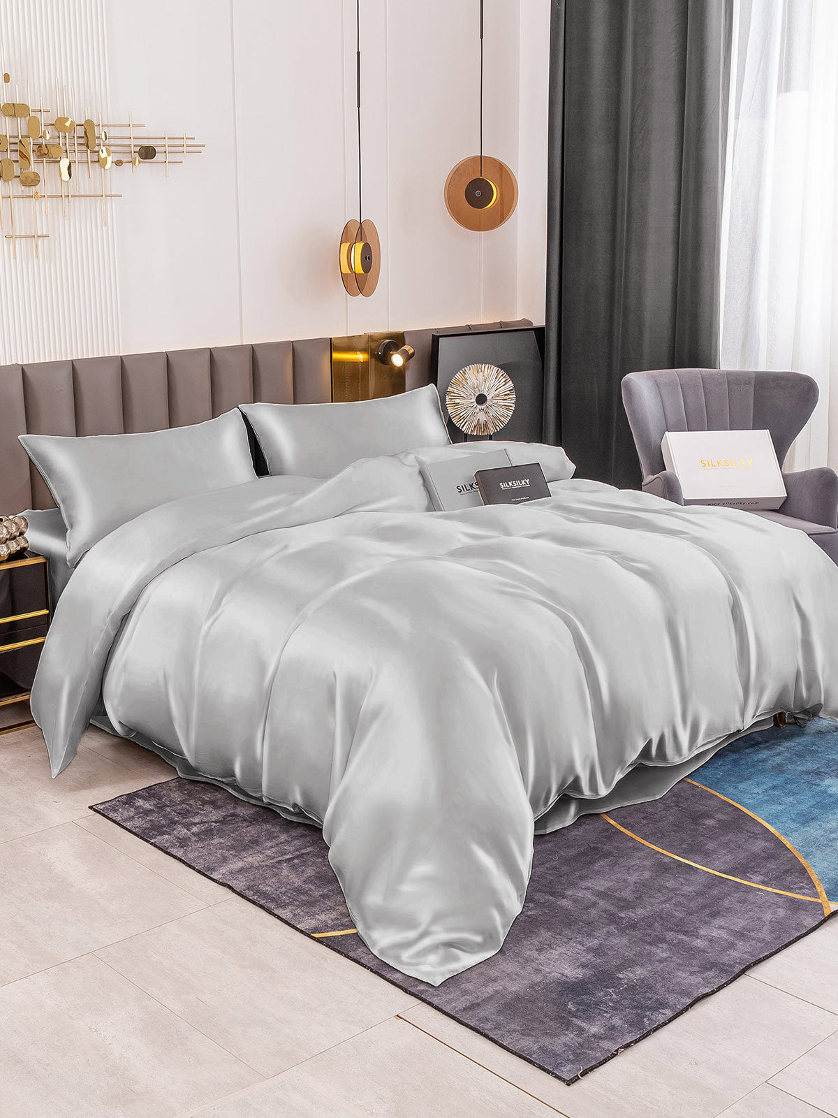 [Hopea] SilkSilky-FI 19Momme Bedding Set 001