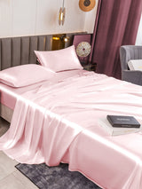 [Pinkki] SilkSilky-FI 19Momme Vuodevaatteet Setti 007