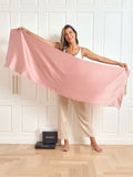 SilkSilky FI Pure Silk Scarf Pinkki 009