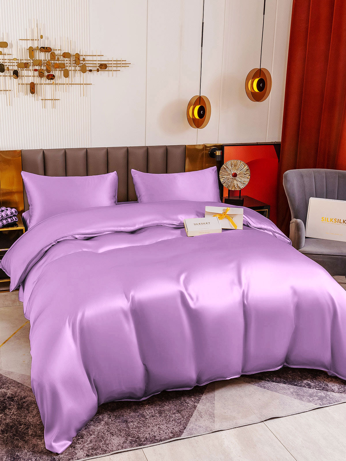 [Laventeli] SilkSilky-FI 19Momme Bedding Set 001