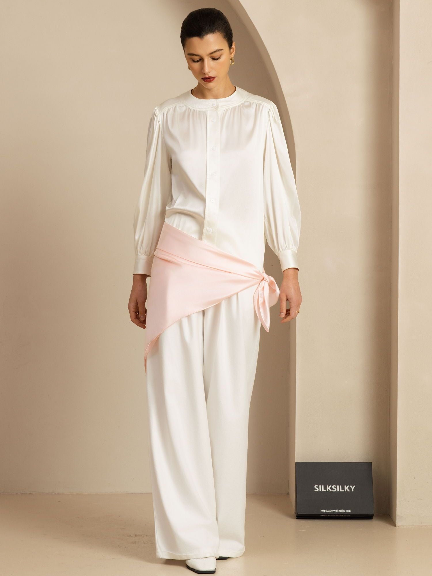 [VaaleaPinkki] SilkSilky-FI Silkki Scarf 004