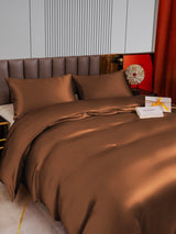 [Kahvi] SilkSilky-FI 22Momme Bedding Set 004,