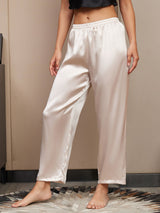 [Vaaleanbeige] SilkSilky-FI Women's Sleep Pants 003