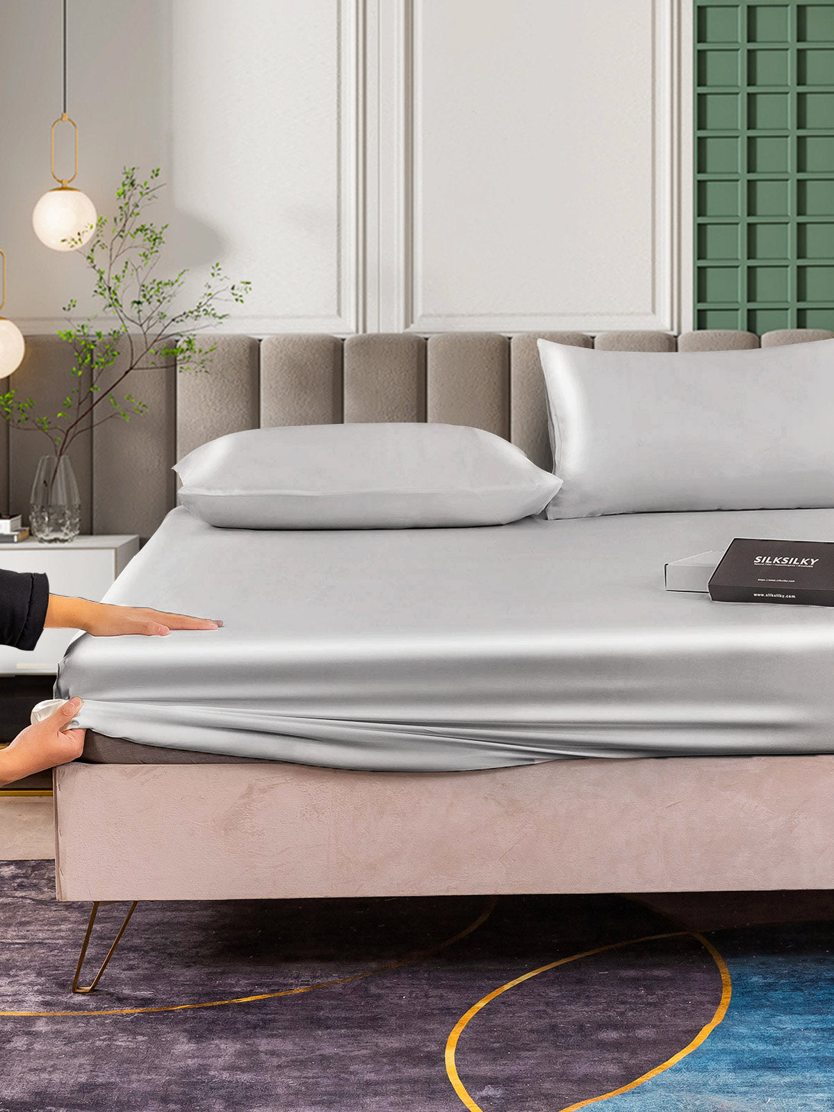 [Hopea] SilkSilky-FI 25Momme Bedding Set 006