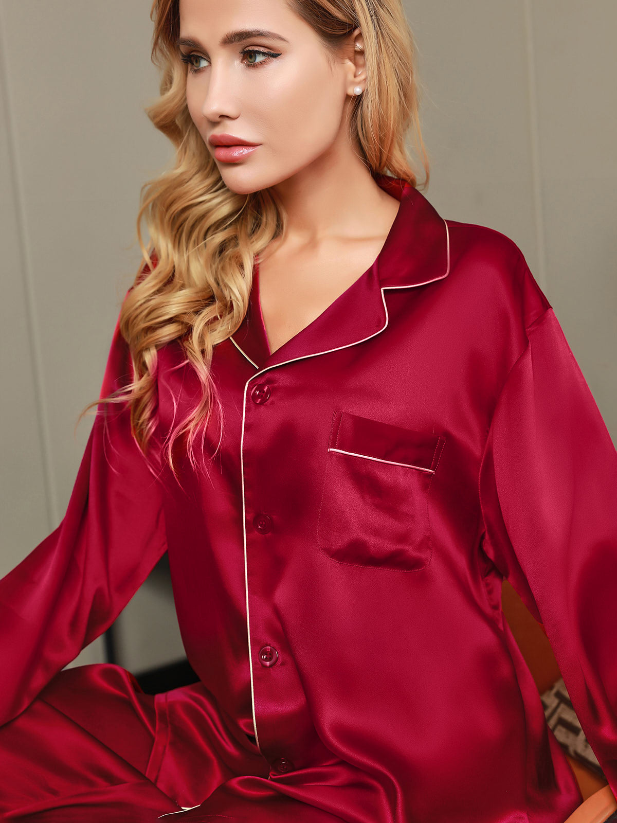 [Viini] SilkSilky-FI Womens Pajamas 009