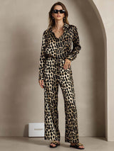 [Leopardi] SilkSilky-FI 19Momme Womens Outfit Sets 001